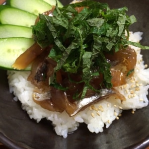 鯵（アジ）漬け丼